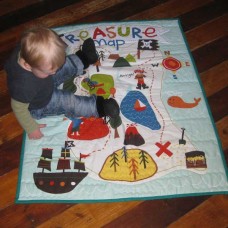 Pirate Quilt (Cot) or Playmat